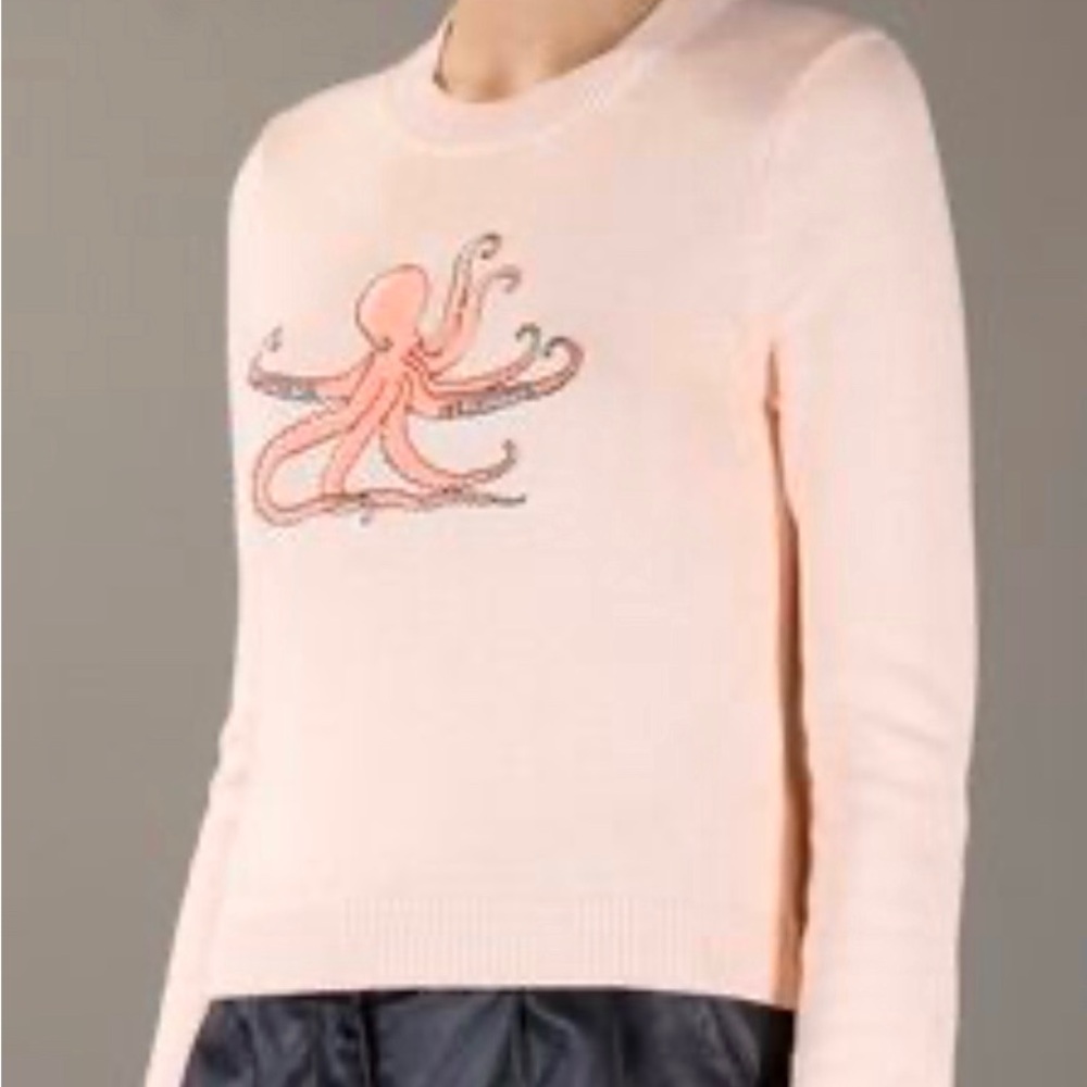 Crewneck octopus sweater